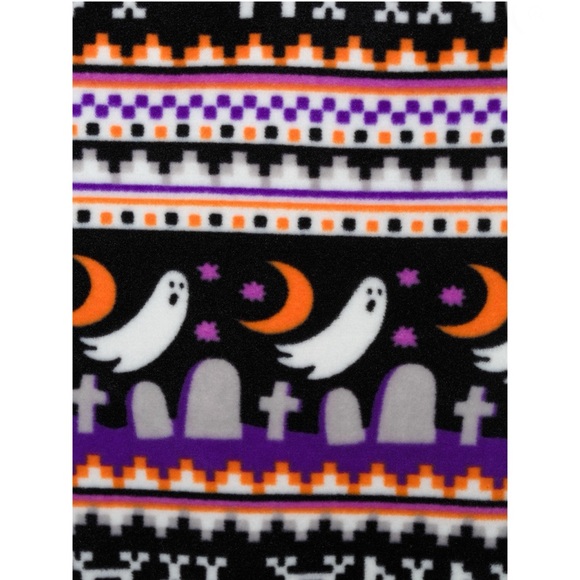 Juniors' Halloween Velour Leggings - Picture 5 of 7